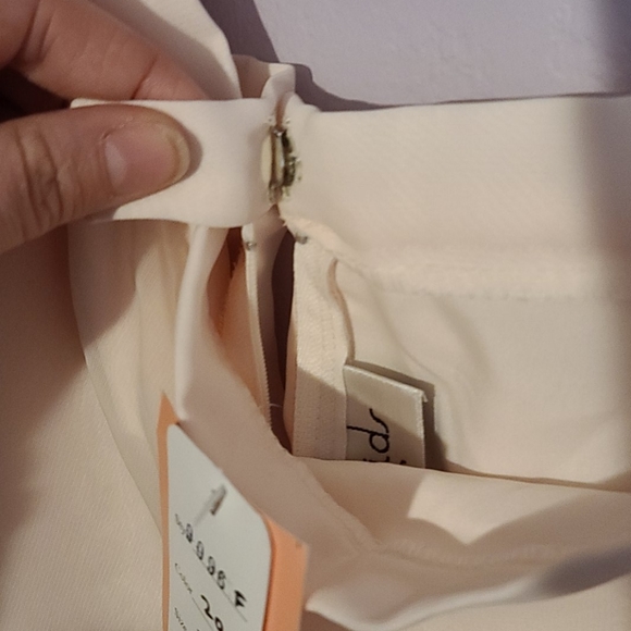 NWT Eden maids BRIDESMAIDS light pink long skirt - Picture 4 of 4